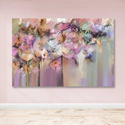 Quadro em Tela Decorativo Multicolor, 100 x 140 cm, Moldura de Madeira (3–4 cm), 100% Canvas