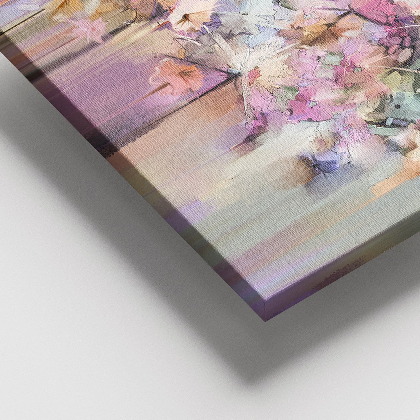 Quadro em Tela Decorativo Multicolor, 100 x 140 cm, Moldura de Madeira (3–4 cm), 100% Canvas