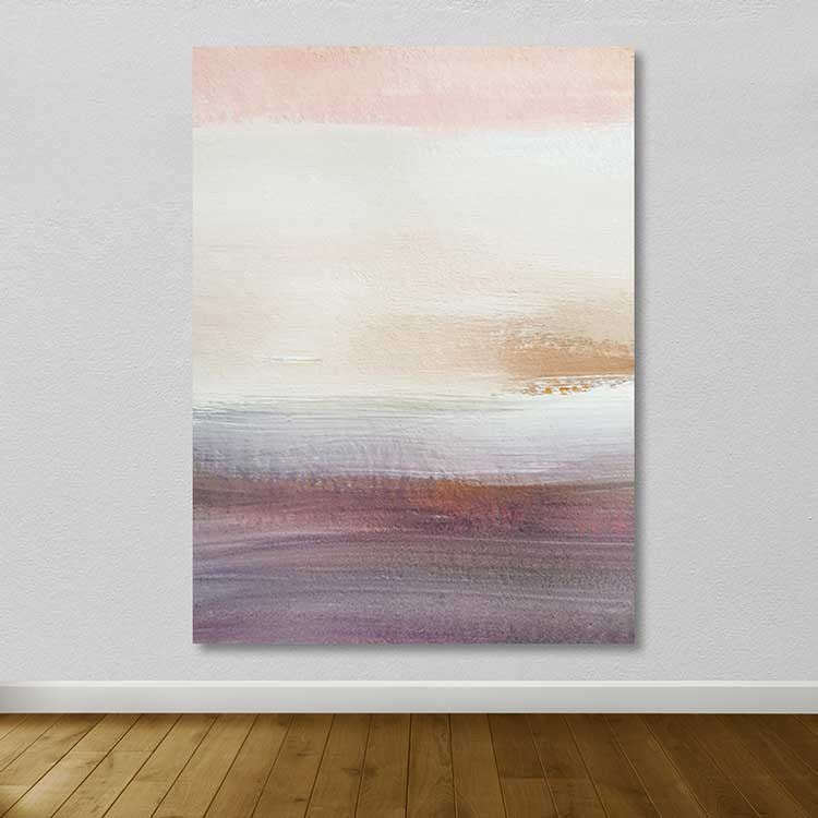 Tela Decorativa Canvas Multicolor com Moldura de Madeira 3–4 cm — 100 x 140 cm