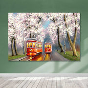 Tela Decorativa em Canvas 100% Multicolor com Moldura de Madeira (3–4 cm) – 100 x 140 cm