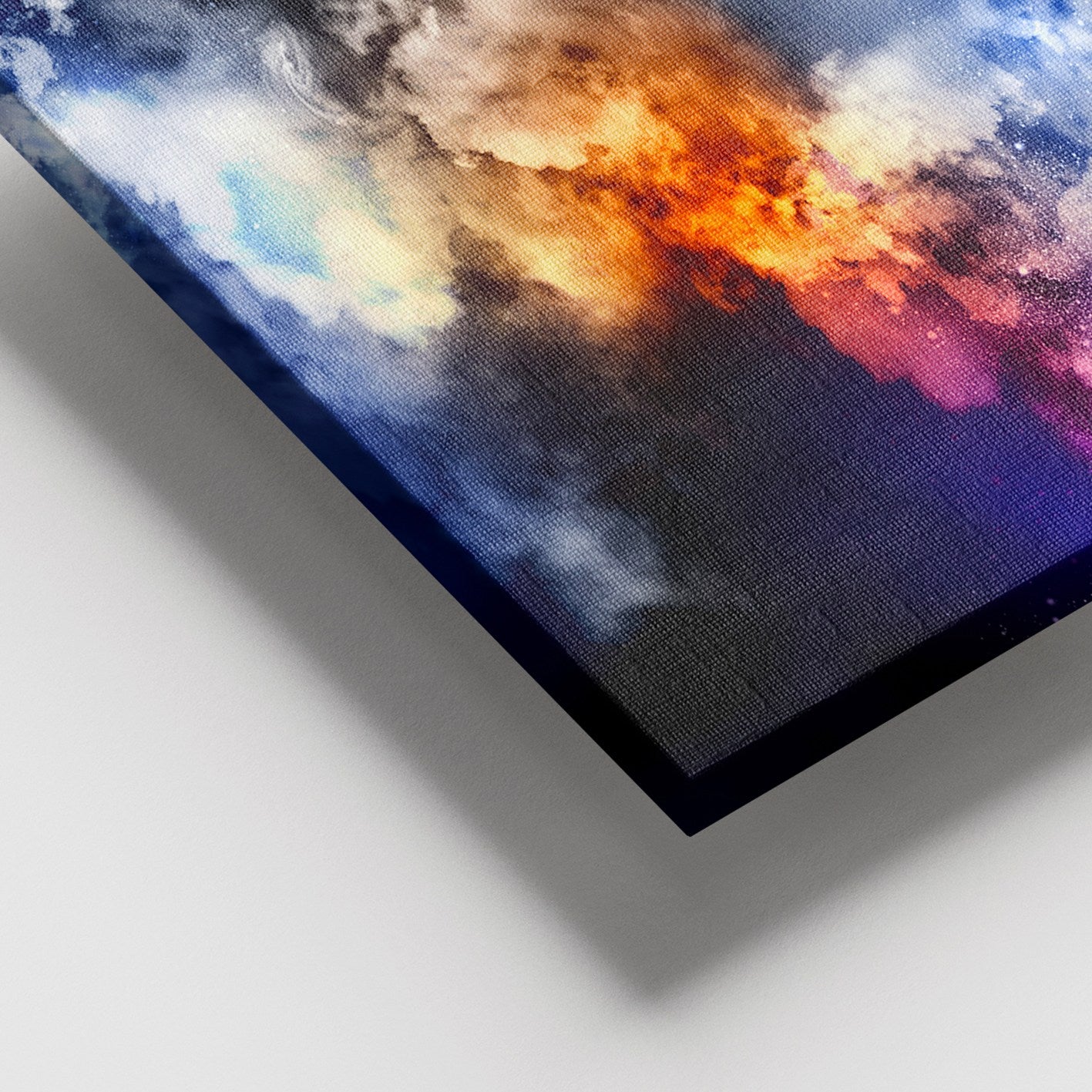 Tela Decorativa em Canvas 100% Multicolor, Moldura de Madeira 100%, 100x140 cm – DEV02374100140