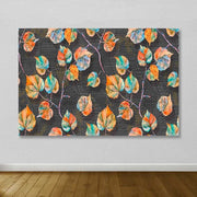 Quadro em Tela Decorativa Multicolor 100x140 cm com Moldura de Madeira (3–4 cm) – 100% Canvas