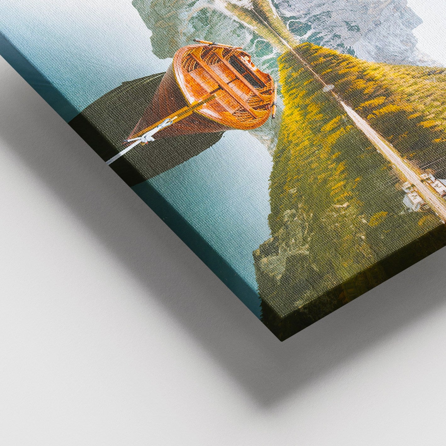 Quadro em Tela Decorativo Multicolor 100 x 140 cm com Moldura 100% Madeira (DEV02379100140)