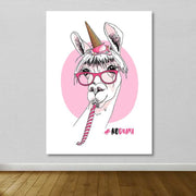 Tela Decorativa em Canvas Multicolor 100x140 cm com Moldura de Madeira (3–4 cm)