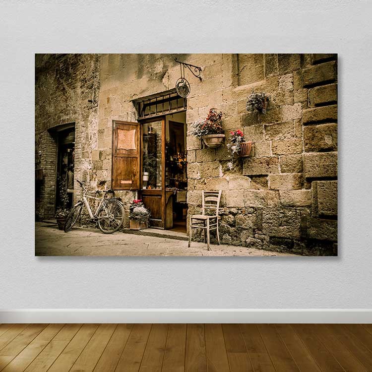 Quadro Decorativo em Tela 100% Canvas Multicor 100x140 cm com Moldura de Madeira (3–4 cm) – DEV02387100140 | 205DNT1383