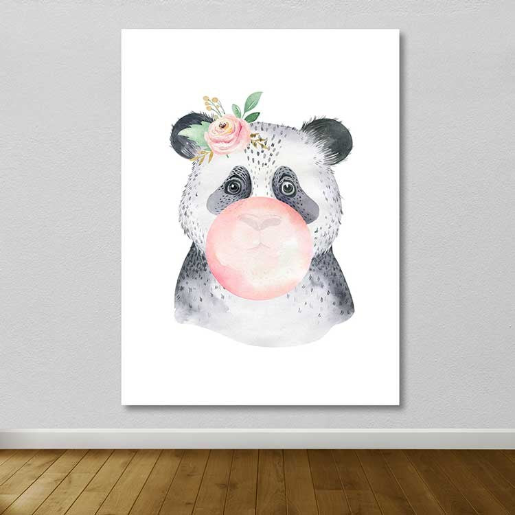 Quadro em Tela Decorativo Multicolor 100x140 cm — 100% Canvas, Moldura de Madeira (3–4 cm)