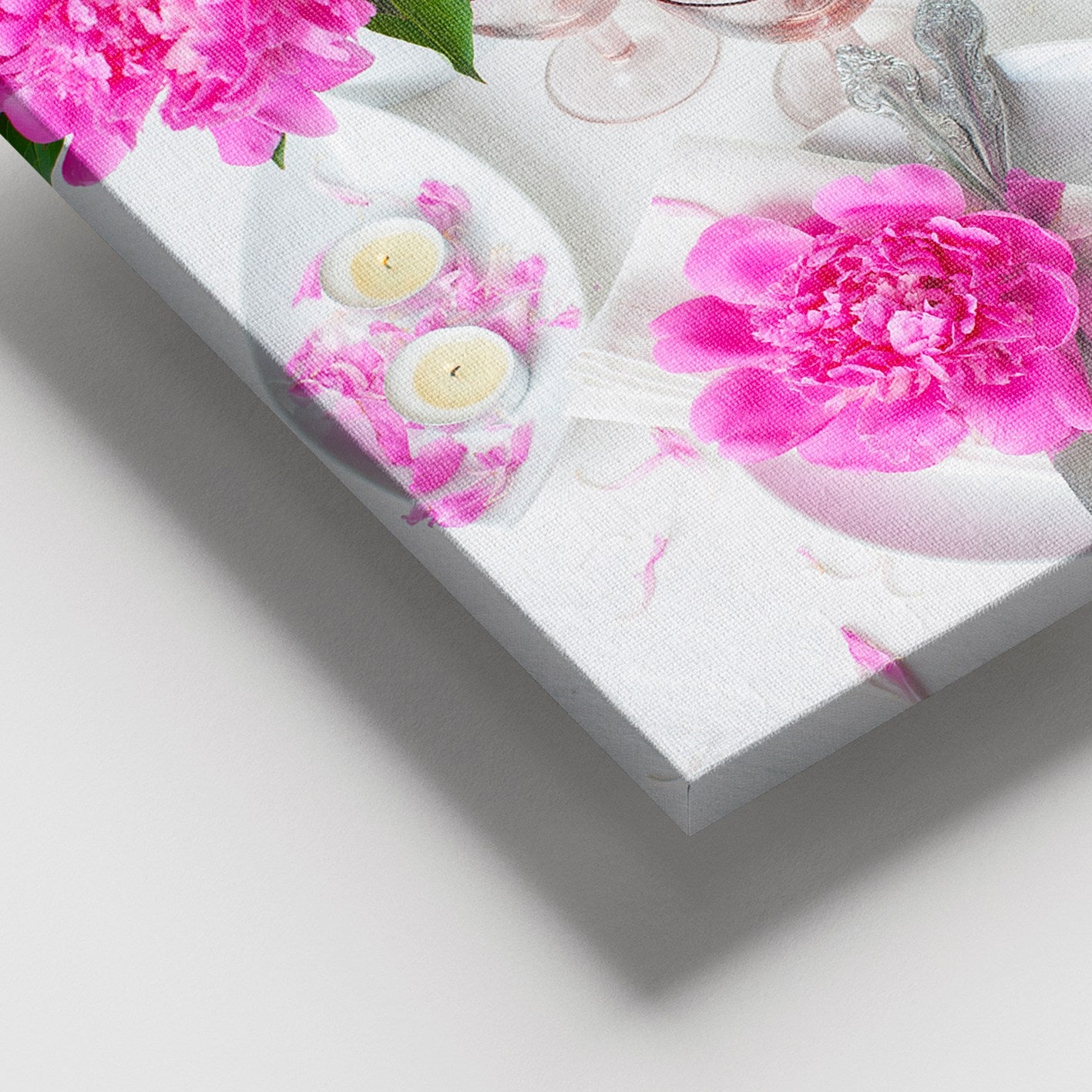 Quadro em Tela Decorativo Multicolor 100x140 cm com Moldura de Madeira (Espessura 3–4 cm)