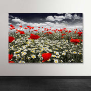 Quadro em Tela Decorativo Multicolor 100x140 cm, Tela 100% e Moldura de Madeira (3–4 cm) – DEV02399100140