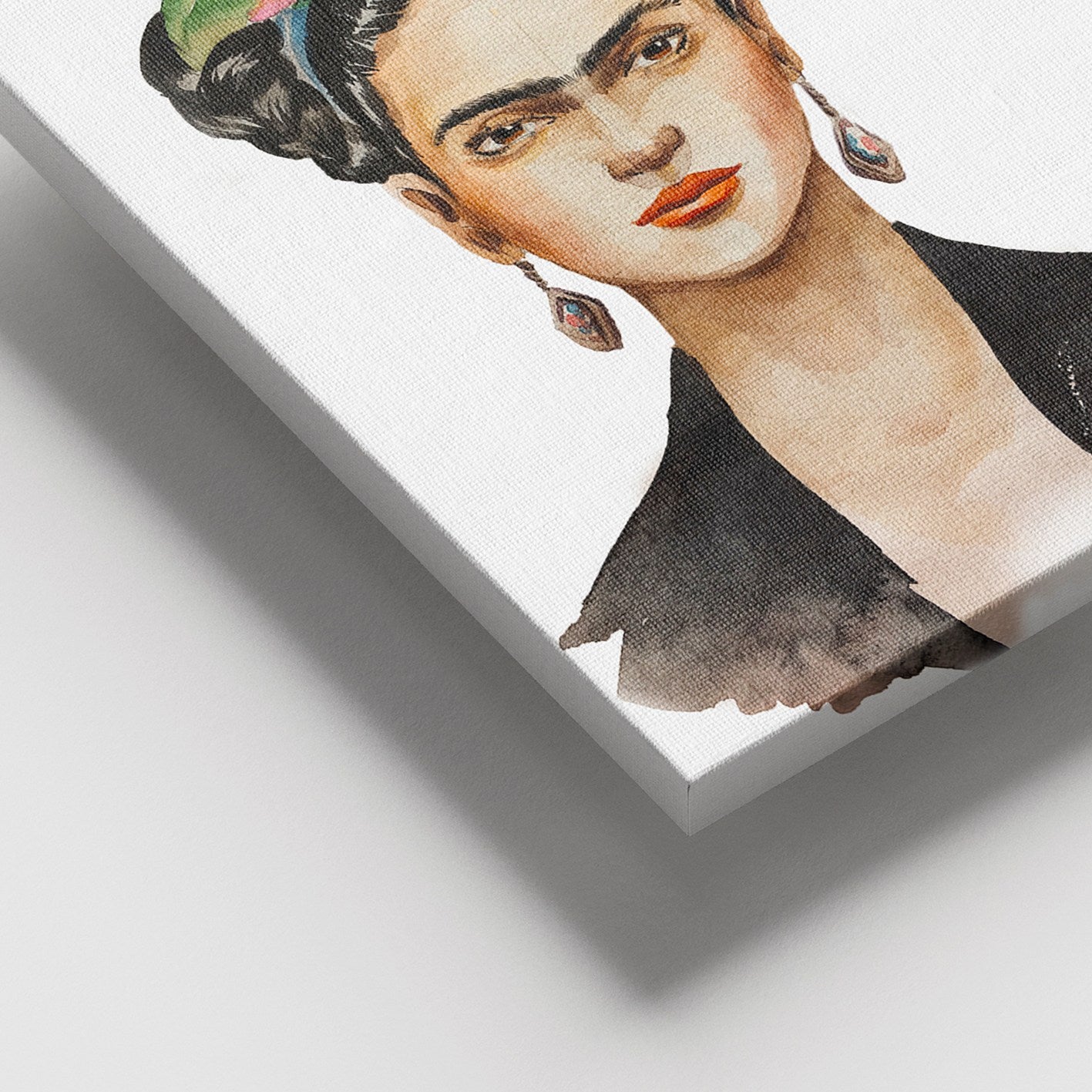 Quadro em Tela Decorativa Multicolor 100x140 cm, 100% Canvas, Moldura de Madeira 3–4 cm