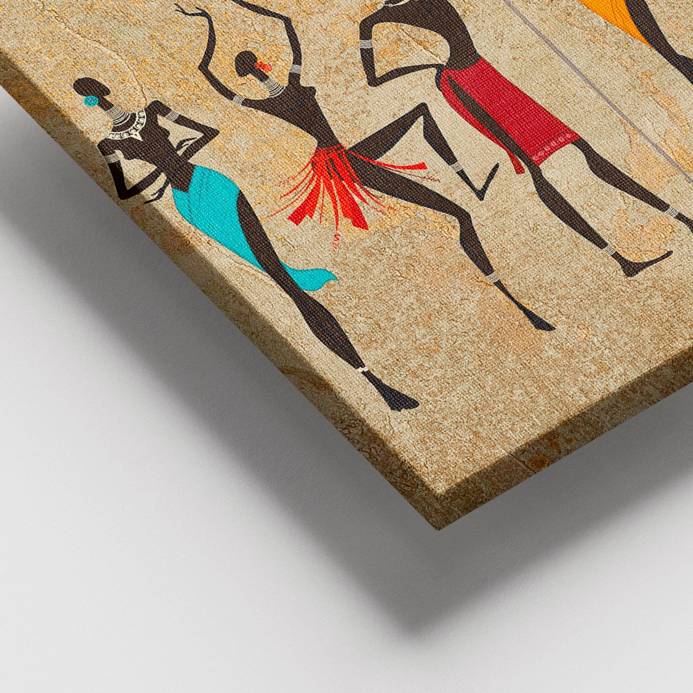 Quadro em Tela Decorativo Multicolor 100x140 cm | 100% Canvas com Moldura de Madeira (3–4 cm) – DEV02406100140