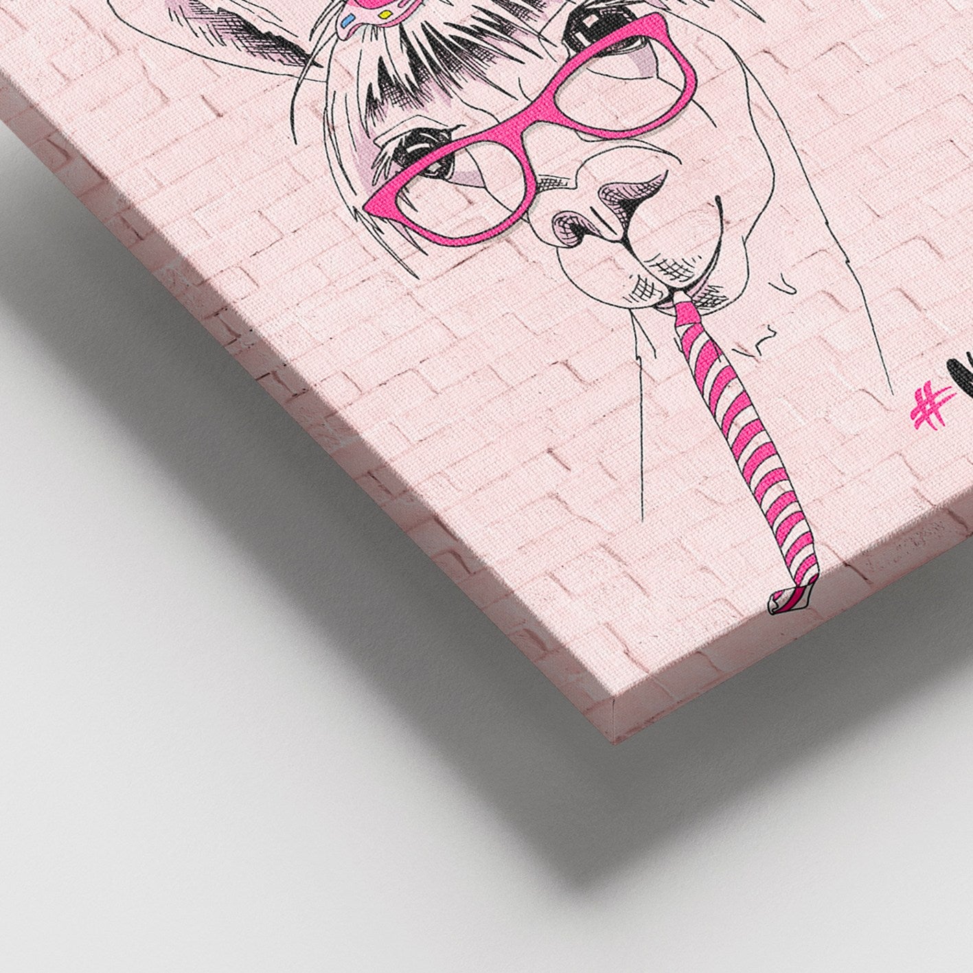 Quadro em Tela Decorativo Multicolor 100x140 cm, 100% Canvas, Moldura de Madeira (3–4 cm)