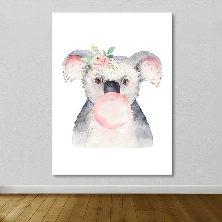 Quadro em Tela Multicolor 100 x 140 cm – 100% Canvas com Moldura de Madeira (3–4 cm)