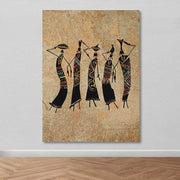 Tela Decorativa Multicolor 100x140 cm com Moldura de Madeira (3–4 cm) – 100% Canvas