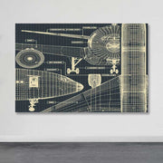 Quadro em Tela Decorativa Multicolor, 100% Canvas, Moldura de Madeira 3-4 cm, 100 x 140 cm