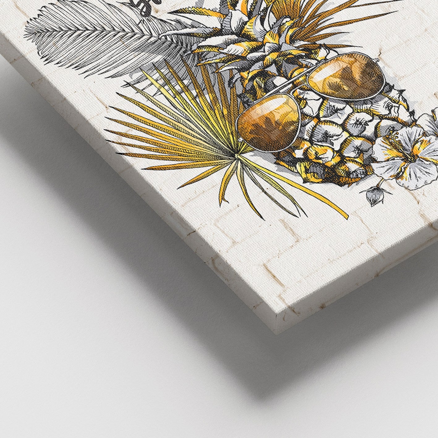 Quadro em Tela Canvas 100% com Moldura de Madeira (3–4 cm), 100x140 cm, Multicolor