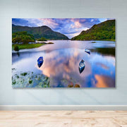 Tela Decorativa Multicolor 100x140 cm com Moldura de Madeira – 100% Canvas (Moldura 3–4 cm)