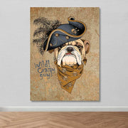 Tela Decorativa 100% Canvas 100x140 cm com Moldura de Madeira (3–4 cm) – Multicolor | 205DNT1432