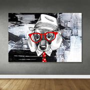 Quadro em Tela Decorativa Multicolor 100x140 cm com Moldura de Madeira (3–4 cm) – DEV02437100140