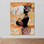 Tela Decorativa Multicolor 100x140 cm – 100% Canvas com Moldura de Madeira (3–4 cm)