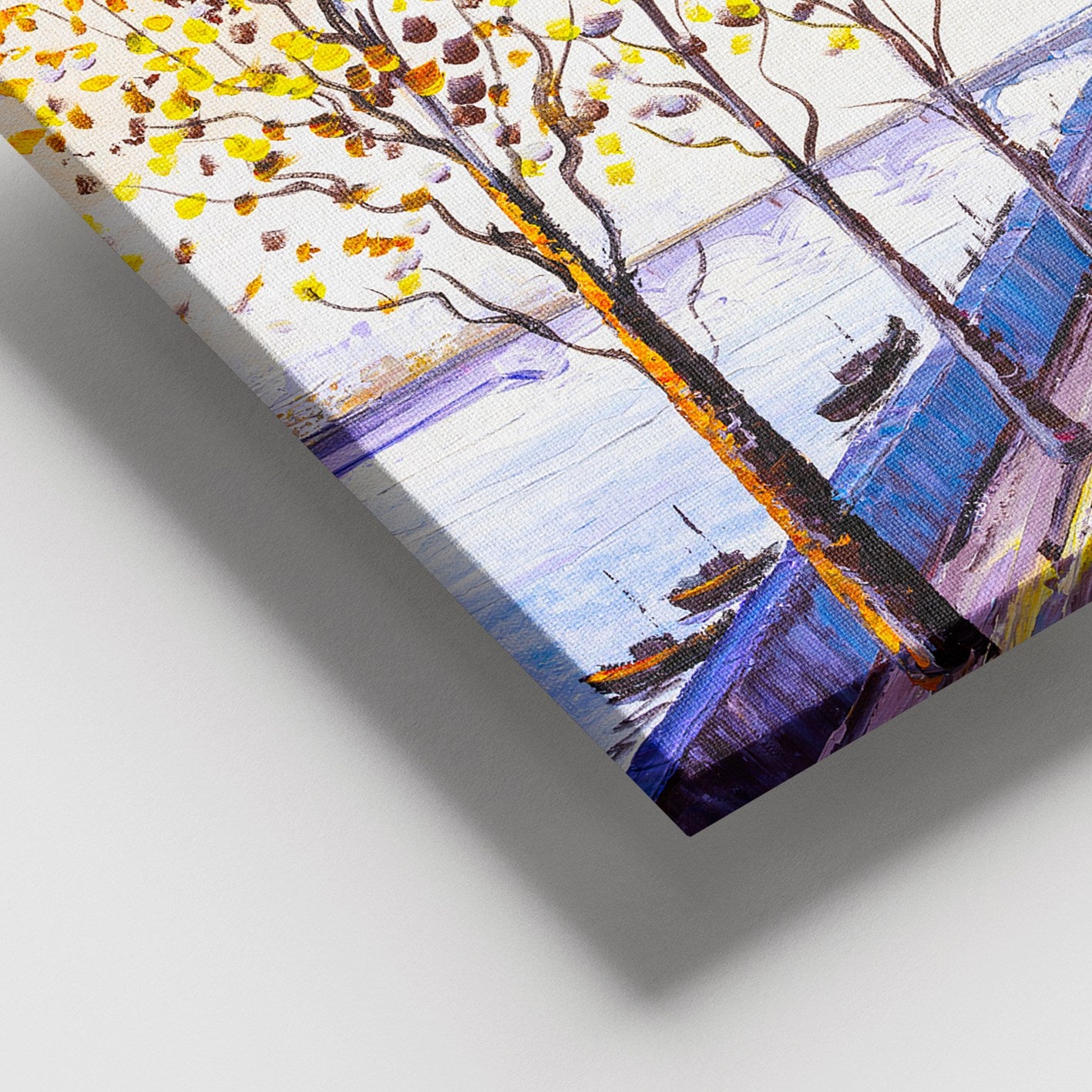 Quadro em Canvas 100% Multicolor com Moldura de Madeira (3–4 cm) – 100 x 140 cm