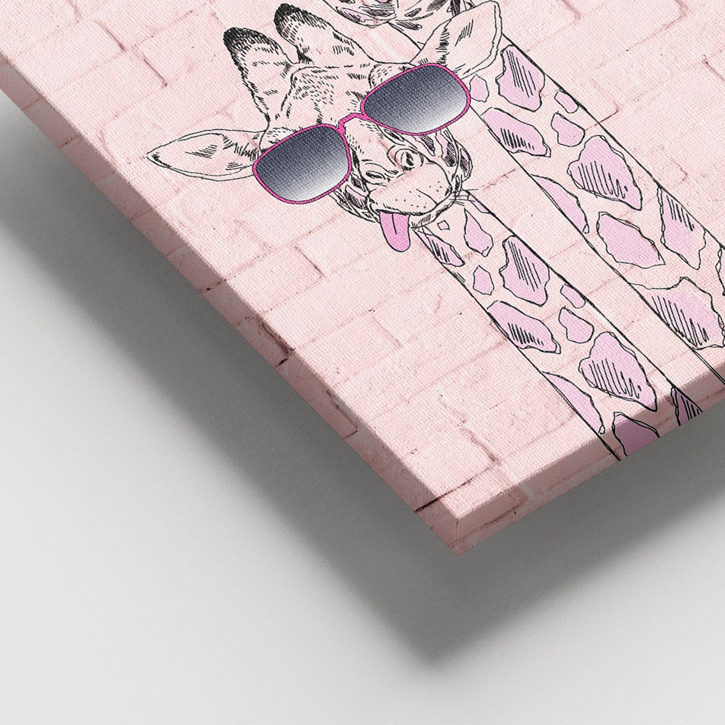 Tela Decorativa Multicolor 100x140 cm – 100% Canvas com Moldura de Madeira (3-4 cm)