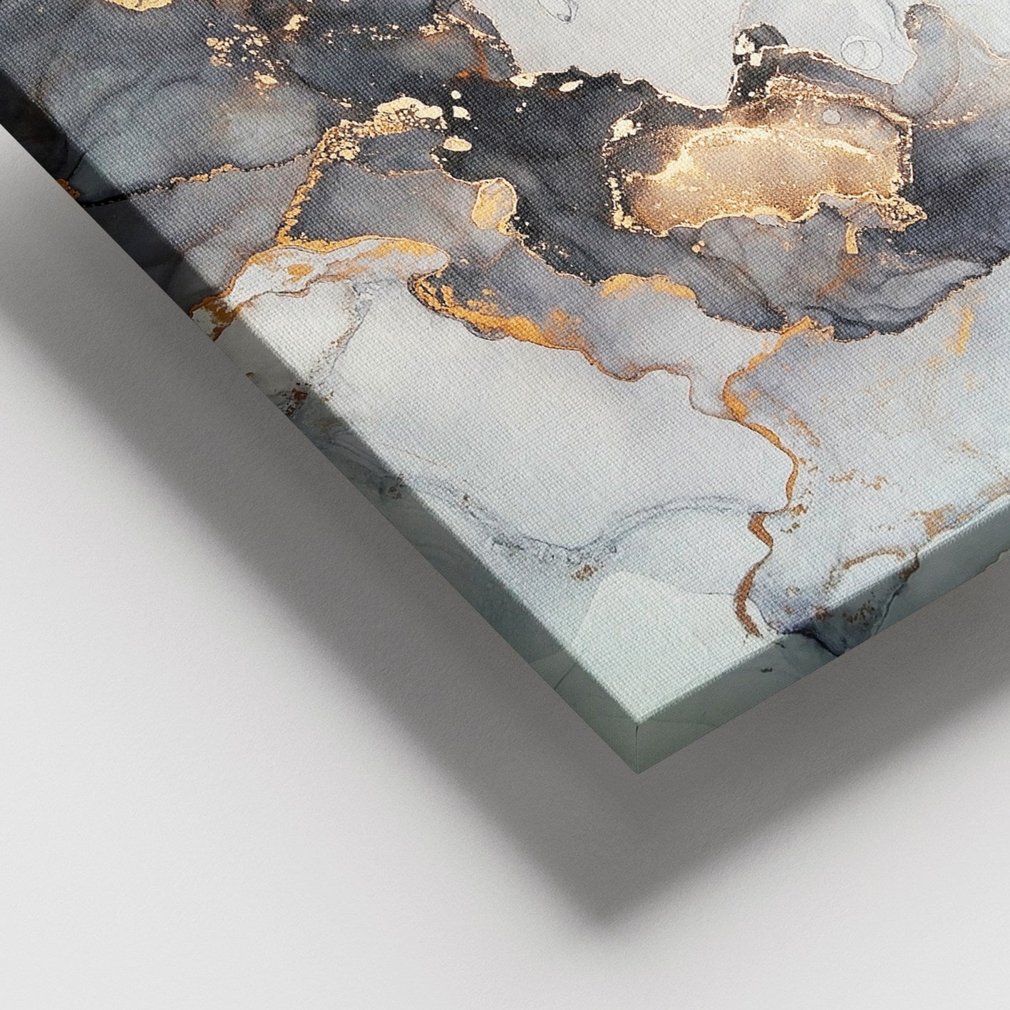 Tela Decorativa Multicolor 100x140 cm com Moldura em Madeira – 100% Canvas