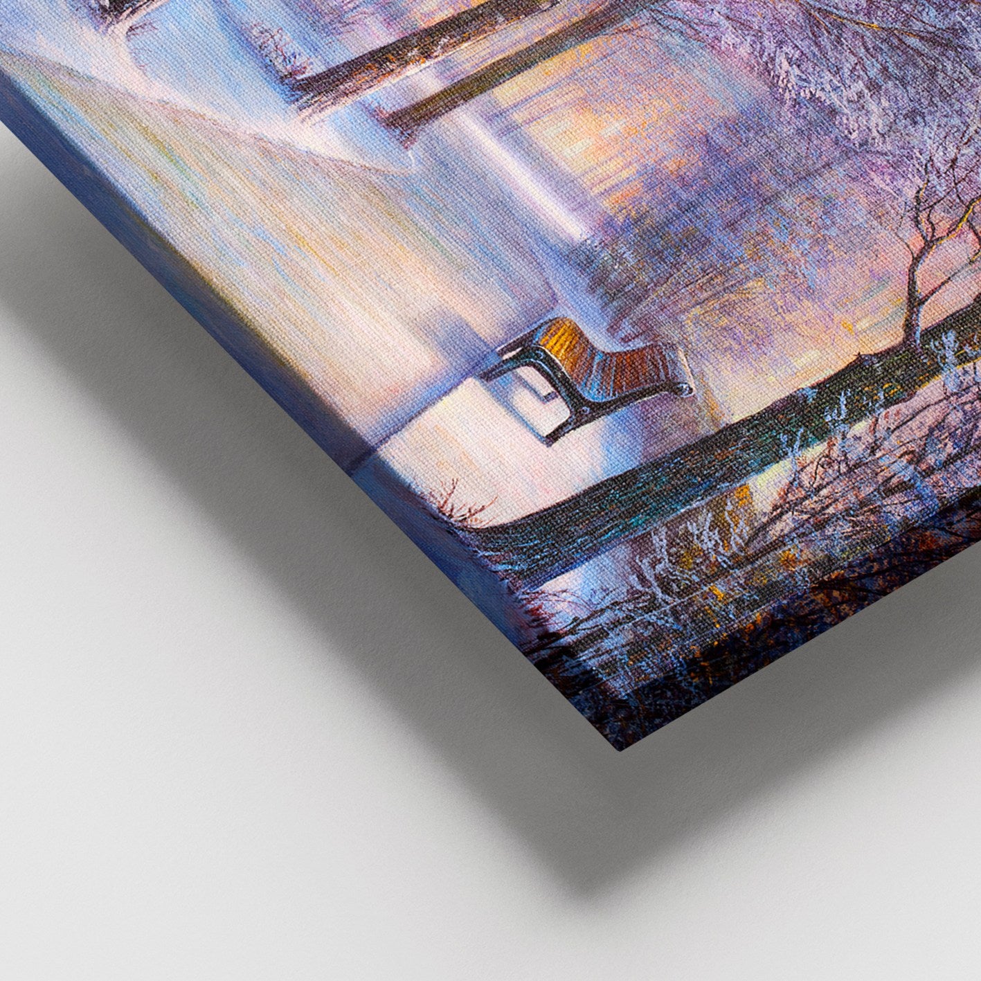 Tela Decorativa em Canvas 100x140 cm Multicolor com Moldura de Madeira (3–4 cm) | DEV02493100140 — 205DNT1487