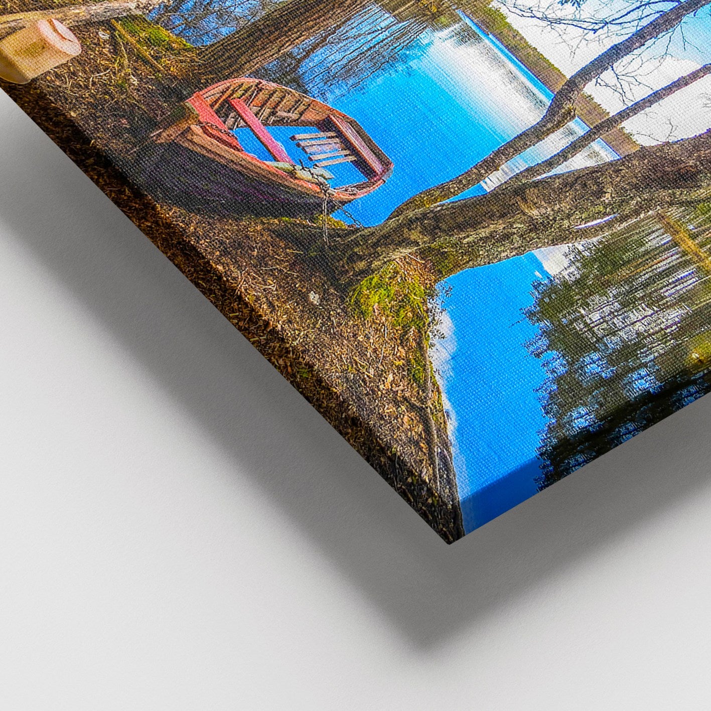 Quadro em Tela Decorativo Multicolor 100x140 cm – 100% Canvas com Moldura de Madeira 3-4 cm