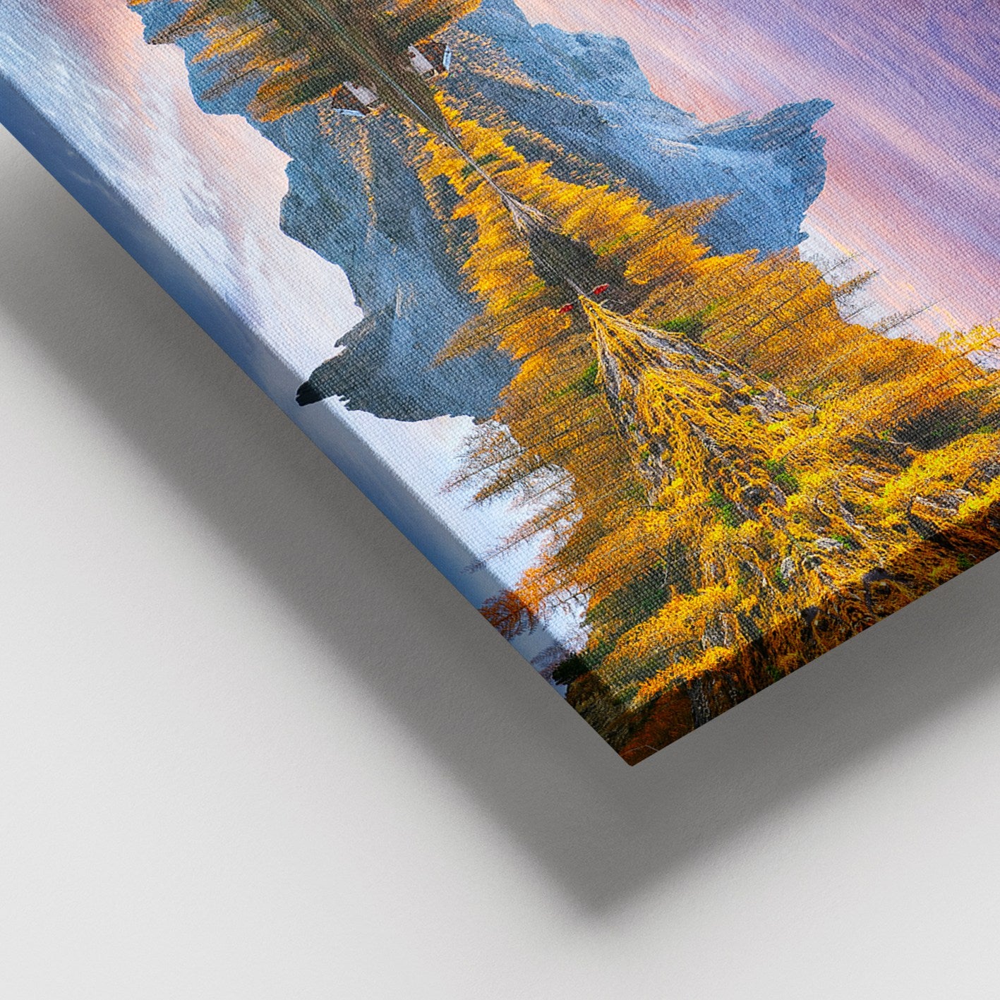 Quadro em Tela Decorativa (Canvas 100%), Moldura de Madeira 3–4 cm, 100 x 140 cm, Multicolor