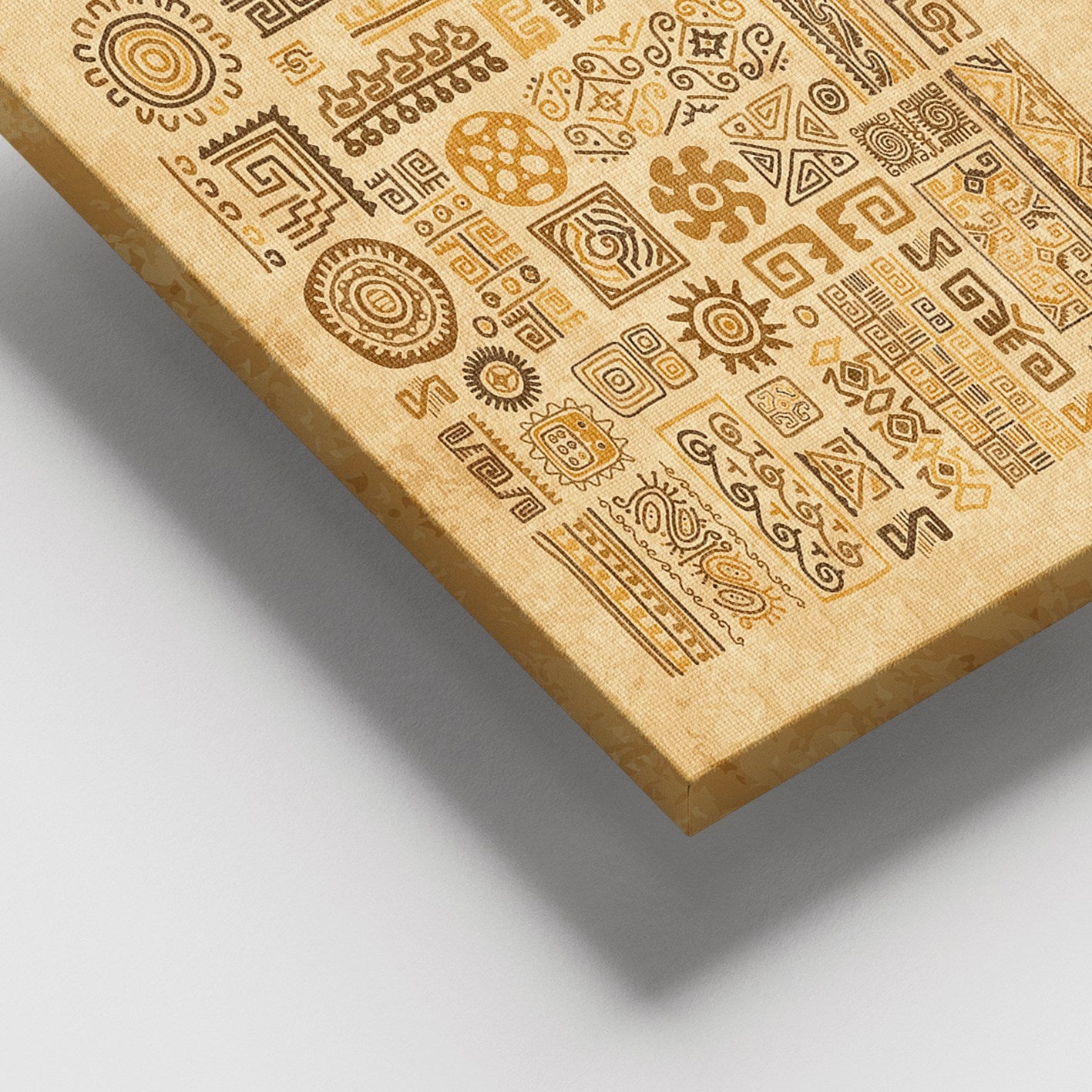 Tela Decorativa Multicolor em Canvas 100x140 cm com Moldura 100% Madeira (3–4 cm)