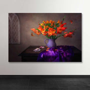 Pintura em Tela Decorativa Multicolor 100x140 cm com Moldura de Madeira (100% Canvas, 3–4 cm)