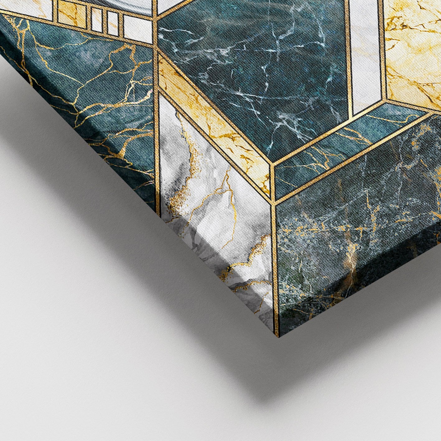 Quadro em Tela Decorativo Multicolor 100x140 cm – 100% Canvas com Moldura de Madeira (3–4 cm)