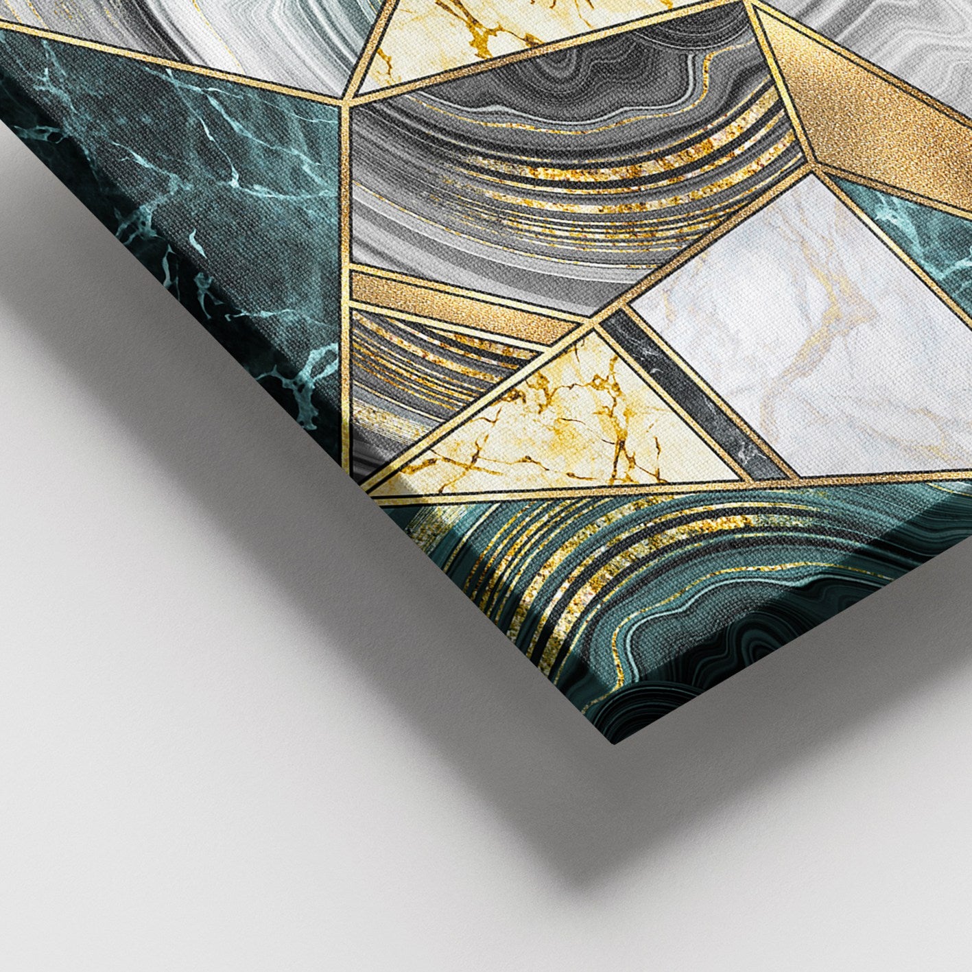 Quadro em Tela Decorativo Multicolor 100x140 cm – 100% Canvas com Moldura de Madeira (3–4 cm)