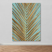 Tela Decorativa Multicolor 100x140 cm com Moldura de Madeira (3–4 cm) – 100% Canvas