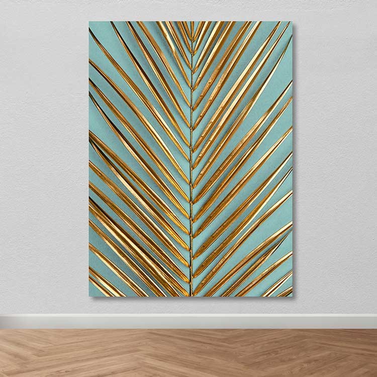 Tela Decorativa Multicolor 100x140 cm com Moldura de Madeira (3–4 cm) – 100% Canvas