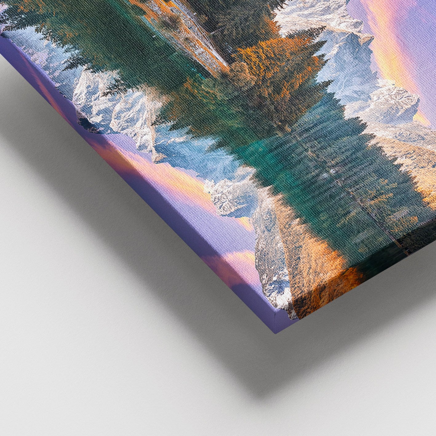 Quadro Decorativo em Tela Multicolor 100x140 cm com Moldura de Madeira (3–4 cm) – 100% Tela, 3,8 kg