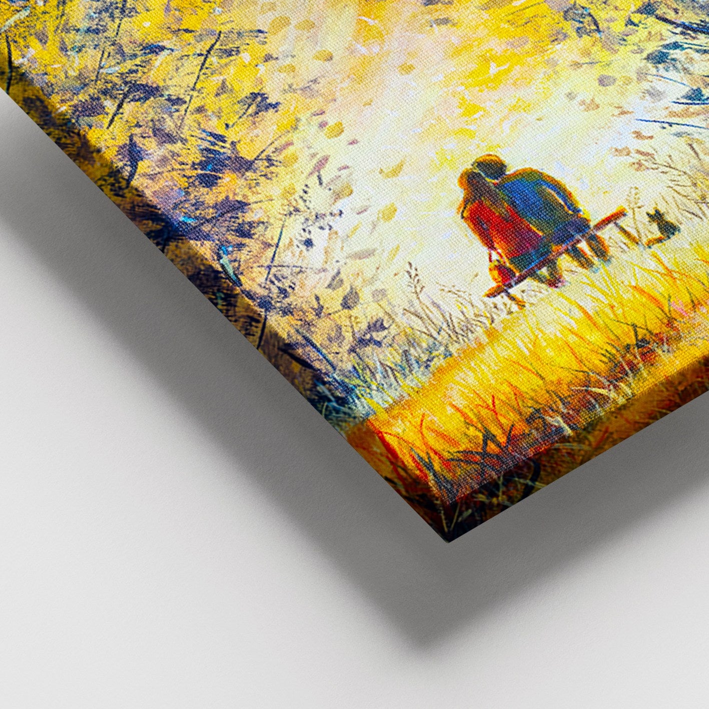 Quadro em Tela Decorativo Multicolor 100x140 cm, 100% Canvas com Moldura de Madeira (3–4 cm) – Ref. 205DNT1526