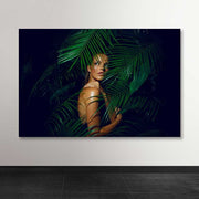 Quadro em Tela Decorativo Multicolor 100x140 cm – 100% Tela com Moldura de Madeira (3–4 cm)