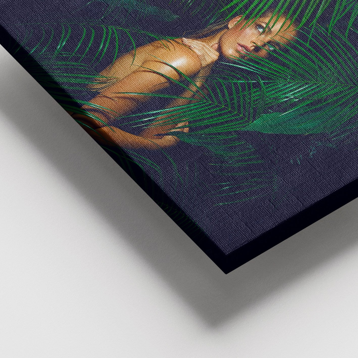 Quadro em Tela Decorativo Multicolor 100x140 cm – 100% Tela com Moldura de Madeira (3–4 cm)