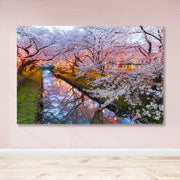 Quadro em Tela Decorativa Multicolor 100 x 140 cm – Canvas 100% com Moldura de Madeira (3-4 cm)