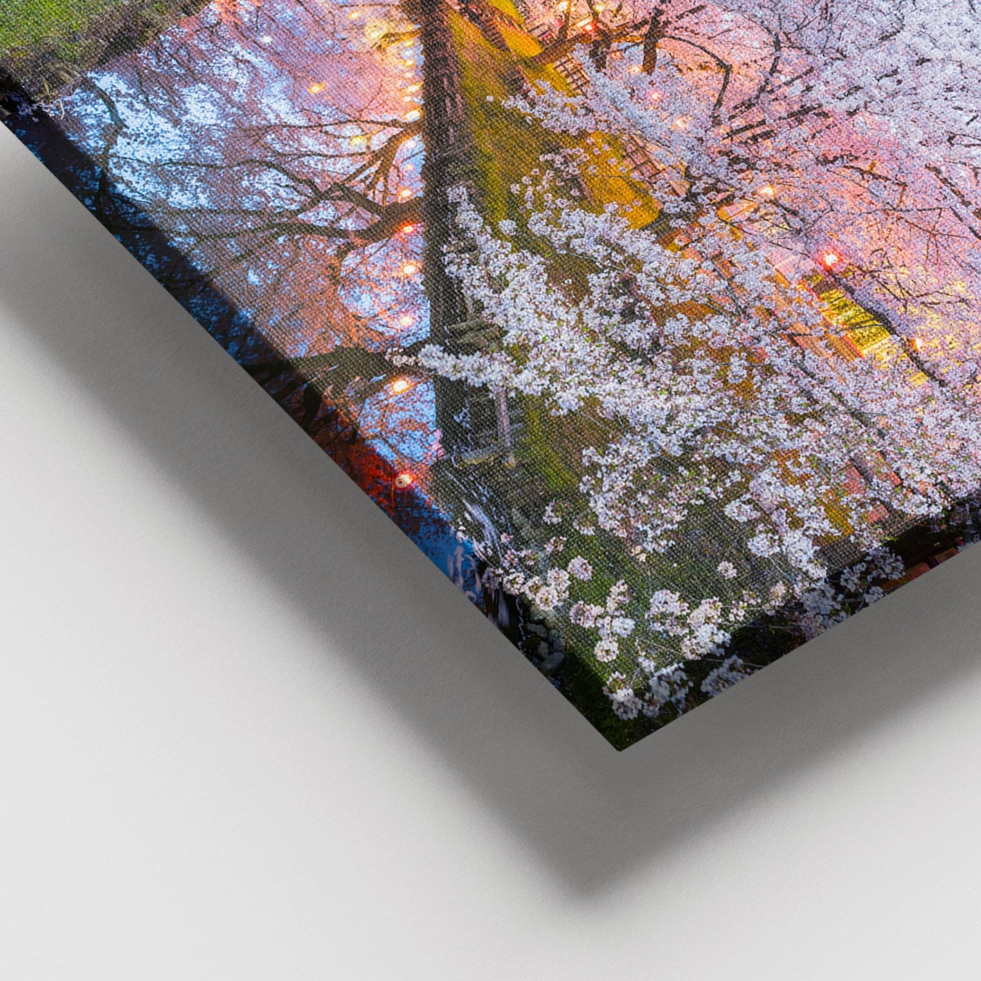 Quadro em Tela Decorativa Multicolor 100 x 140 cm – Canvas 100% com Moldura de Madeira (3-4 cm)