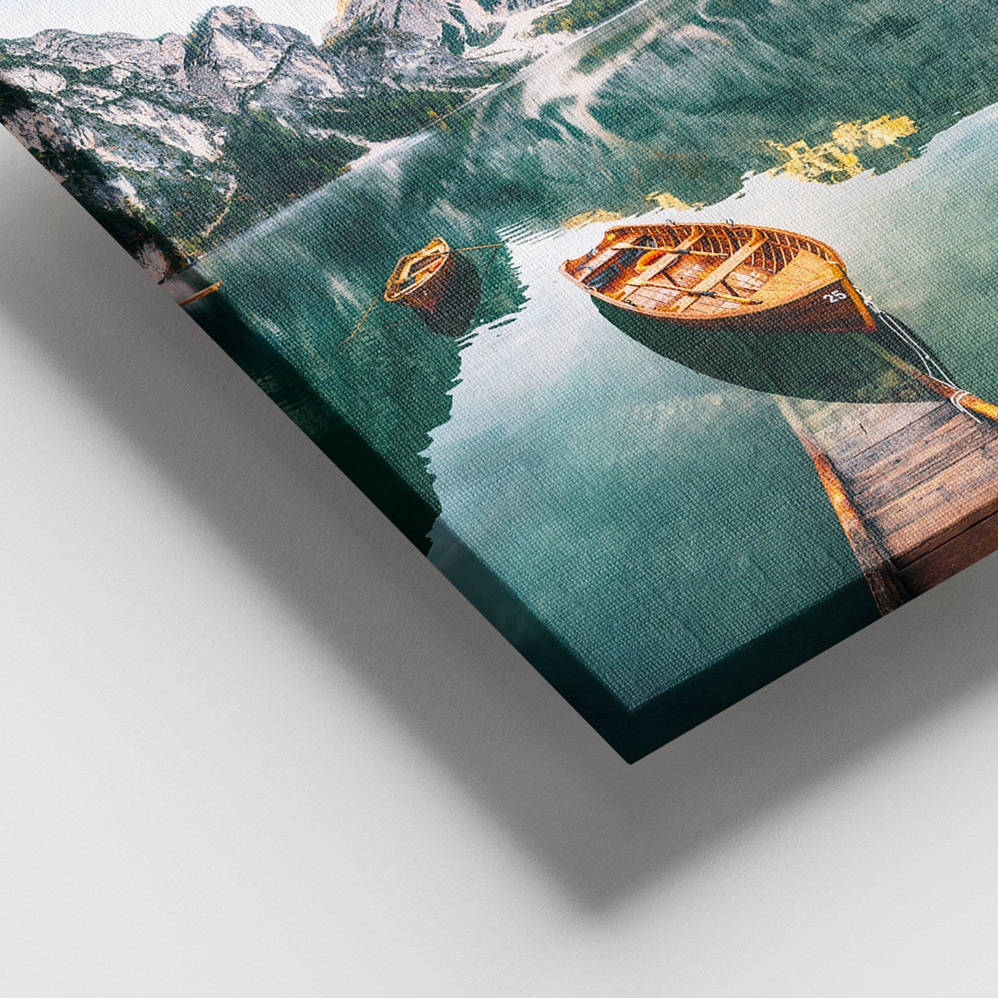 Quadro em Tela Decorativo Multicolor 100x140 cm – Canvas 100% com Moldura de Madeira (3–4 cm)