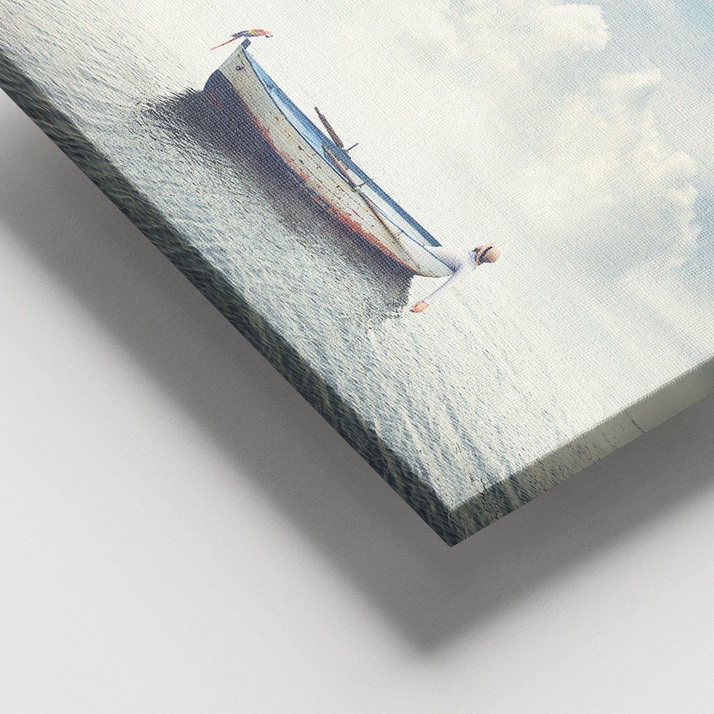 Tela Decorativa em Canvas 100% com Moldura de Madeira 100% (3–4 cm), Multicolor, 100 x 140 cm – DEV02577100140