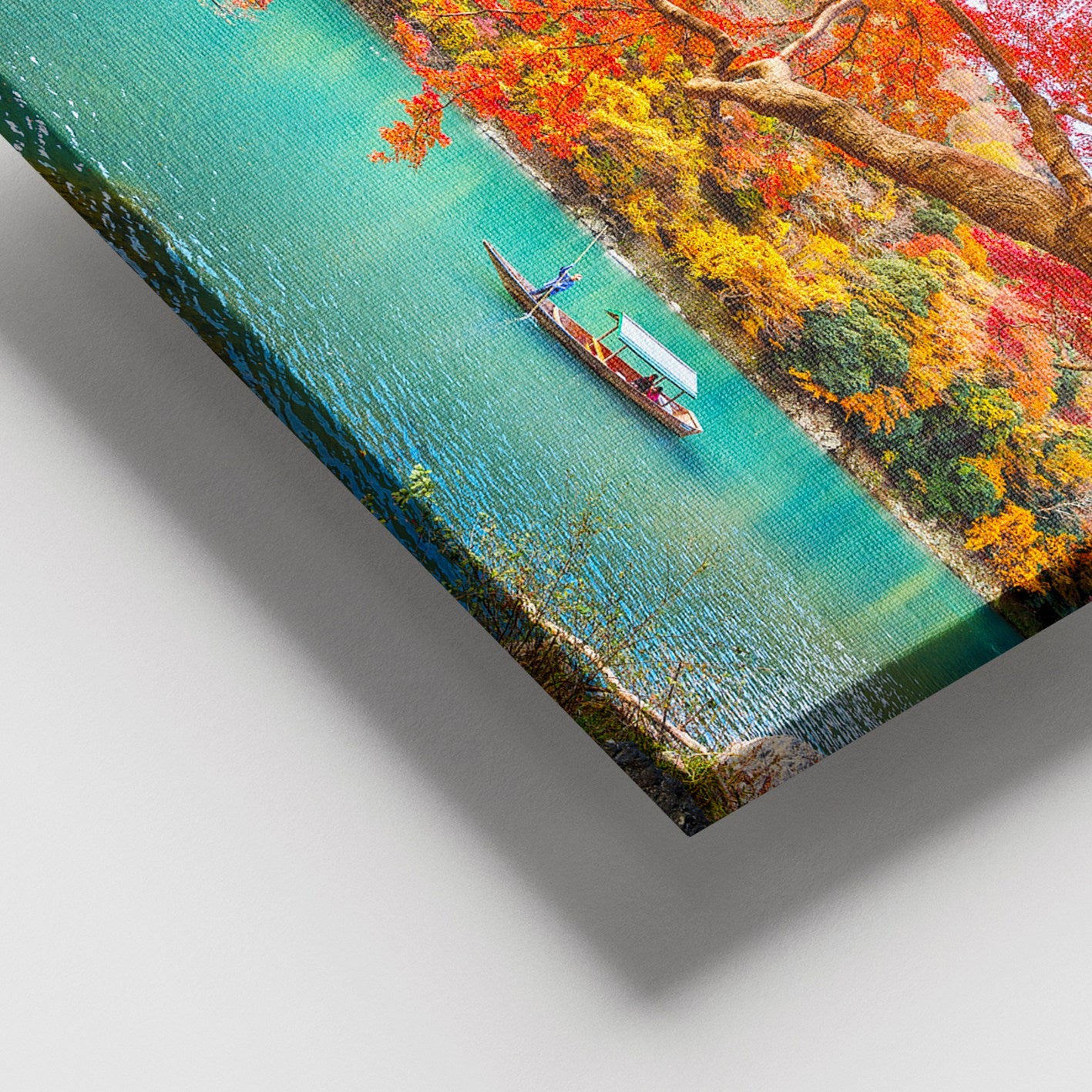 Tela Decorativa em Canvas Multicolor, Moldura de Madeira (3–4 cm), 100 x 140 cm