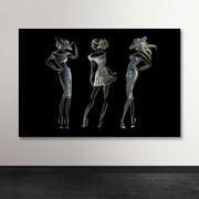 Tela Decorativa Multicolor com Moldura de Madeira 100x140 cm | 100% Canvas, Moldura 3–4 cm | 3,8 kg | Ref. 205DNT1574 / DEV02583100140