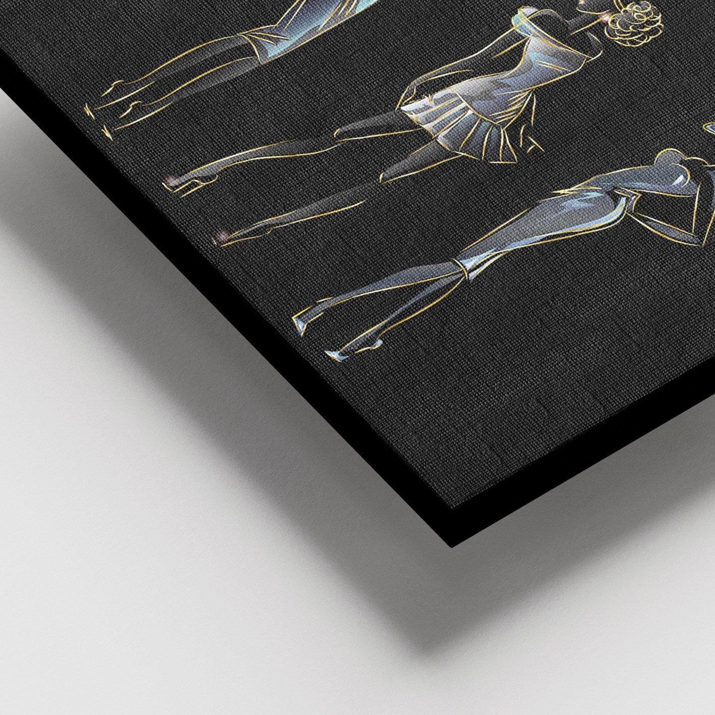 Tela Decorativa Multicolor com Moldura de Madeira 100x140 cm | 100% Canvas, Moldura 3–4 cm | 3,8 kg | Ref. 205DNT1574 / DEV02583100140