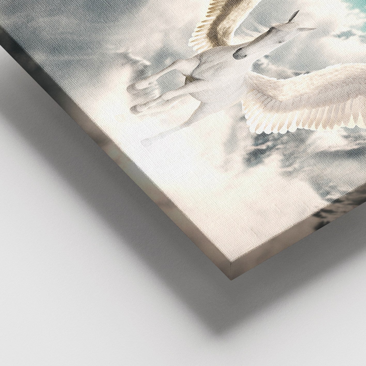 Quadro Decorativo em Tela Multicolor com Moldura de Madeira (3–4 cm), 100 x 140 cm – DEV02586100140 | 205DNT1577