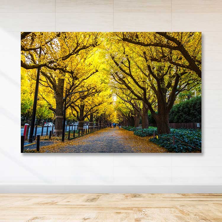 Tela Decorativa Multicolorida 100x140 cm com Moldura de Madeira (3–4 cm)