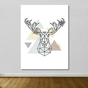 Quadro em Tela Decorativo Multicolor 100x140 cm com Moldura de Madeira (3–4 cm) — 3,8 kg