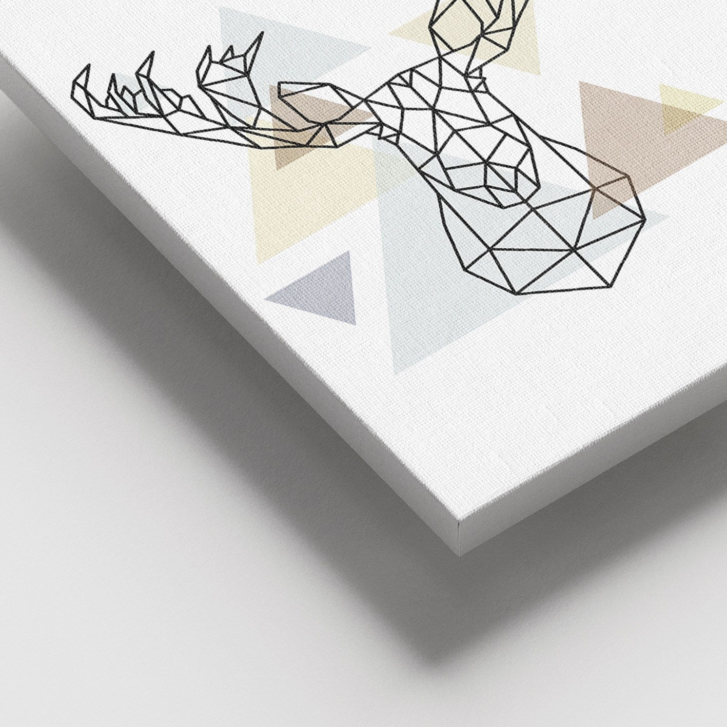 Quadro em Tela Decorativo Multicolor 100x140 cm com Moldura de Madeira (3–4 cm) — 3,8 kg